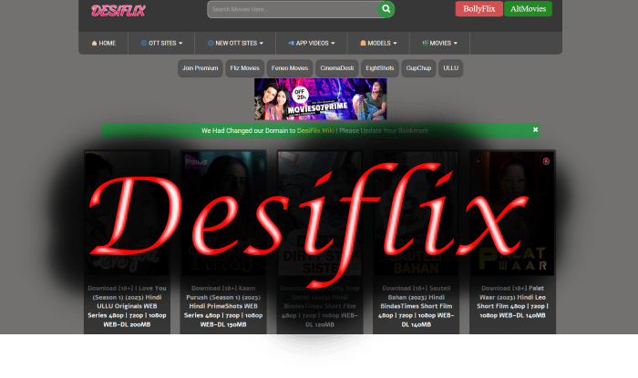 Desiflix 2023 Latest Hindi Web Series Online Download & Watch For Free Desiflix.pro