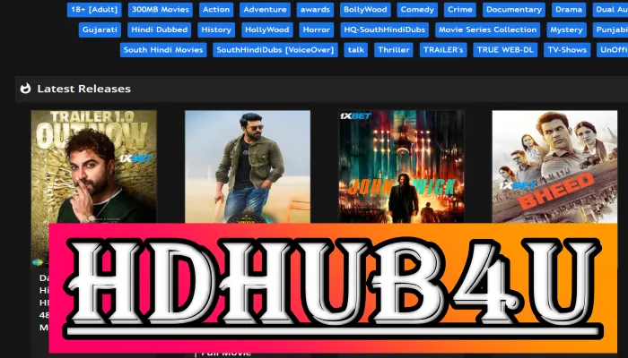 HDHub4u 2023 Latest Bollywood And Hollywood HD Movies Download & Watch For Free on HDhub4u.com